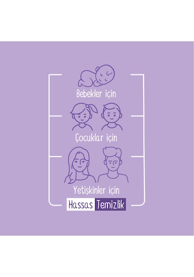 Sleepy Herbal Kişisel Bakım Havlusu 100 Yaprak Tekli