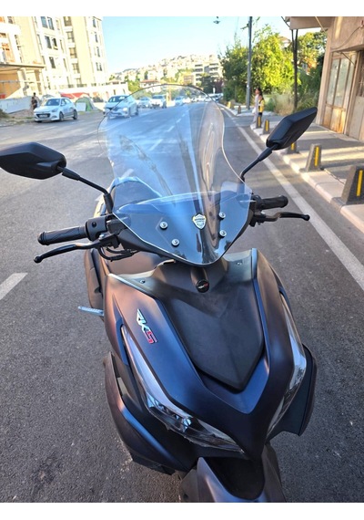Motocam Rks Arome 125 Ön Cam 2022-2026 Model 43cm Şeffaf Renkli Sportif