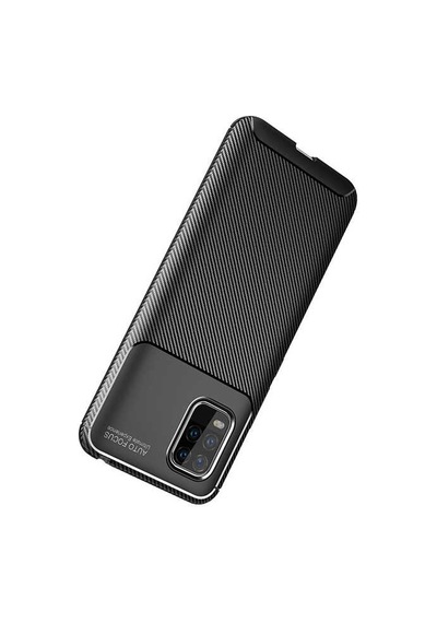 Xiaomi Mi 10 Lite Kılıf Zore Negro Silikon Kapak Lacivert
