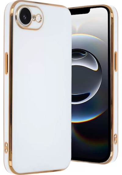 Newface Apple Apple iPhone Uyumlu  16e Kılıf Volet Silikon - Beyaz