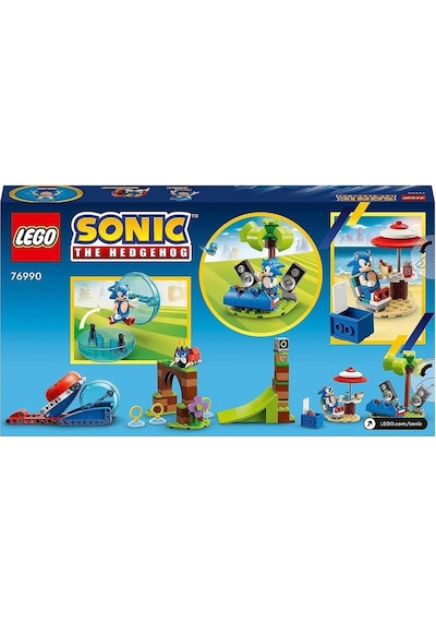 LEGO® 76990 Sonic The Hedgehog Sonic Hız Küresi Meydan Okuması 292 Parça LEGO® 76990 Sonic The Hedgehog Sonic Hız Küresi Meydan Okuması 292 Parça