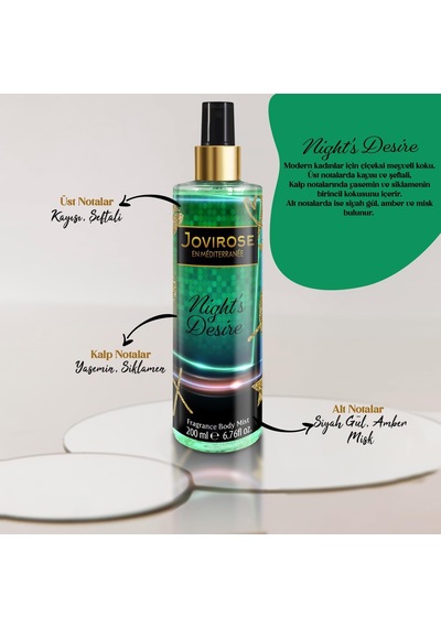 Vücut Spreyi Night's Desire 200 Ml