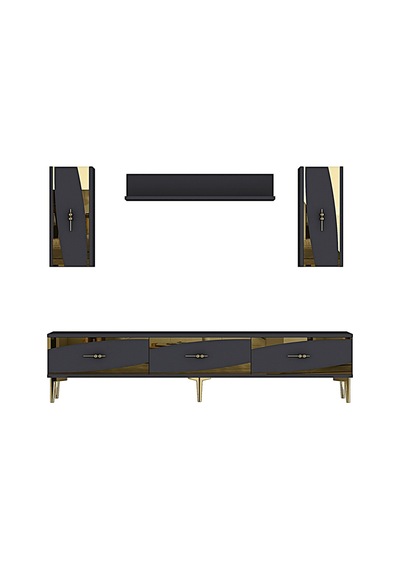 Tvr1813ag - Elips Tvr180 Ünitesi Takım Antrasit - Gold 180cm