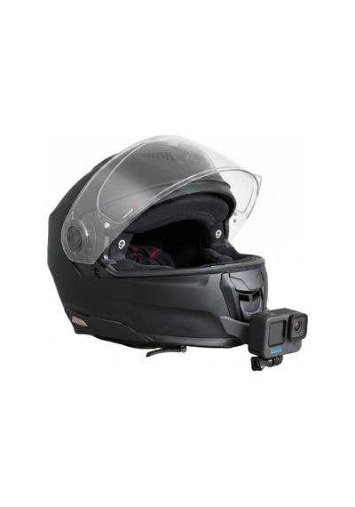 Schuberth S3 Uyumlu Aksiyon Kamera Aparatı - Kask Çene Bağlantı Aparatı Siyah