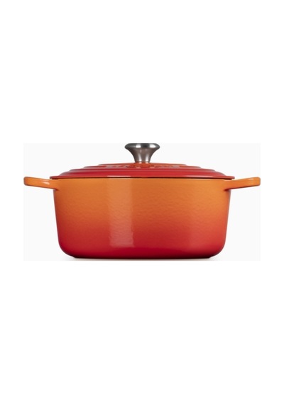 Le Creuset Yuvarlak Ikonik Lüks Döküm Tencere 28 Cm Turuncu