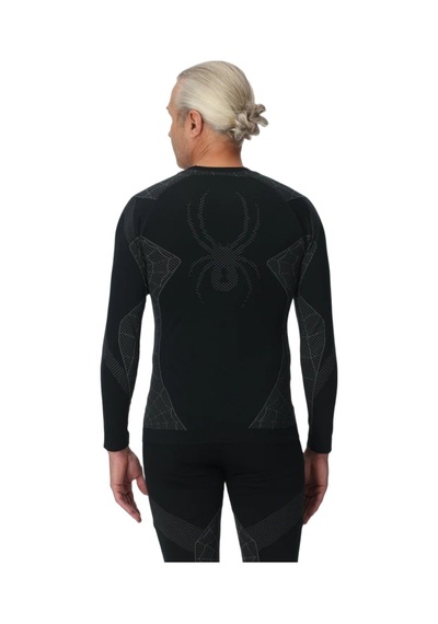 Spyder Spyder Momentum Baselayer Top Erkek İçlik Üst 6000 Siyah