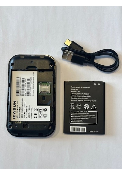 Şarjlı Sim Kartlı Modem Taşınabilir Sim Kartlı Modem 4g Lte Mobile Modem