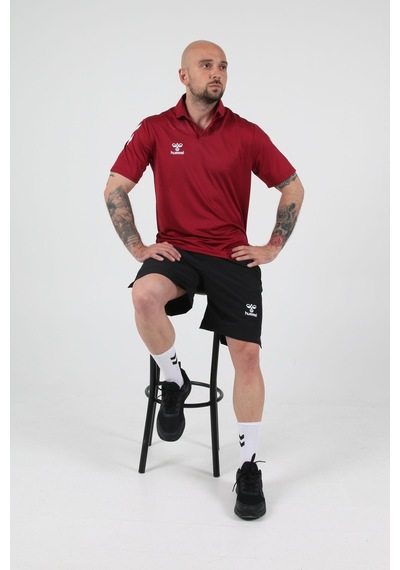 Hummel Oregon Kamp Tişört Bordo.