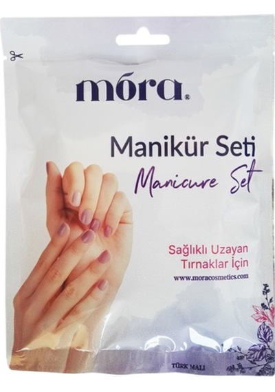 Mora Uzayan Tırnaklar için Manikür Seti