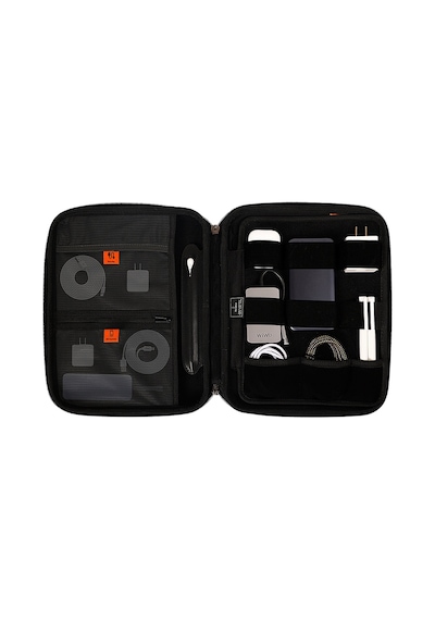 Wiwu Parallel Hardshell Darbe Emici Su Geçirmez 900d Polyester Kumaş 12.9 İnç Laptop Çantası Siyah