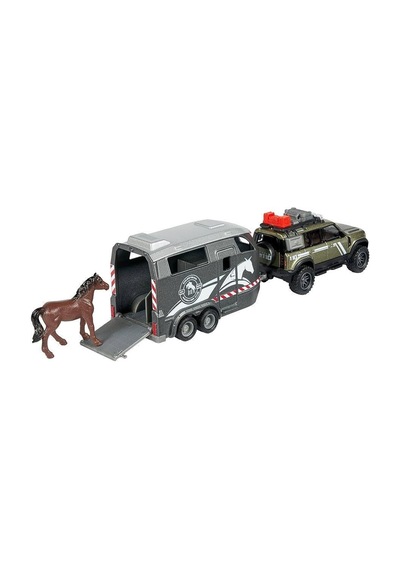 Majorette Land Rover Horse Carrier