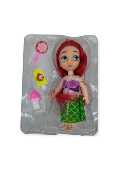 Aksesuarlı Mini Prenses Oyuncak Bebek 13 Cm 57986554