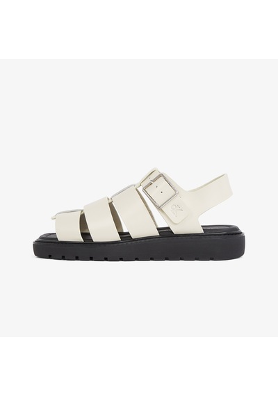 Calvin Klein Sq Molded Sdl Fisherman Mg Wn Kadın Bej Sandalet