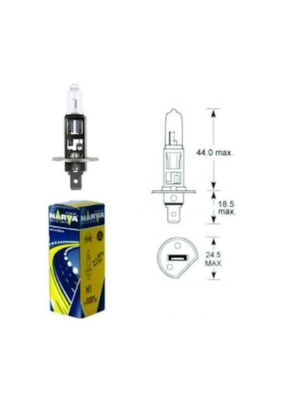 Narva H1 Ampül 48350 12V 100W 2 Adet