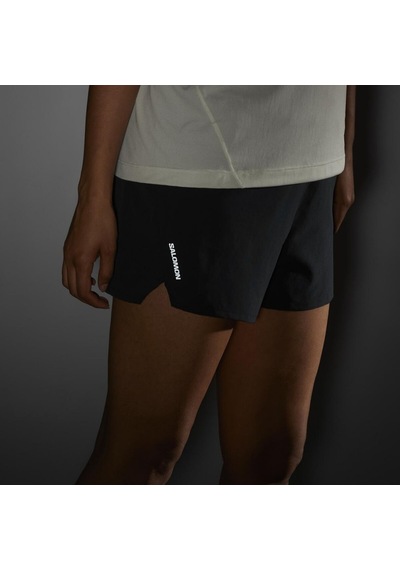 Salomon Shakeout Core 4" Kadın Koşu Şortu Black Lc2451300 Siyah