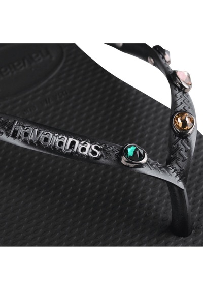 Havaianas Slim Luxury Siyah Kadın Terlik 4149285-0090-2210 Siyah