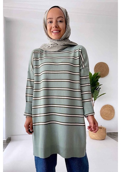 Kahijab Lady Triko Tunik - Yeşil