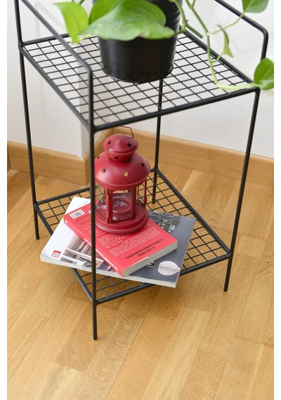 Metal Saksı Iskandinav Çiçeklik Sehpa Wd315