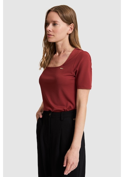 U.s. Polo Assn. Kadın Vişne Tişört Basic 50323524-vr223
