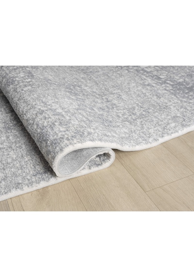 Mariesse Home Vita Serisi Bambu Dokulu Modern Sık Dokuma Koridor Kesme Yolluk Dokuma Makine Halısı Evita6001 Gri