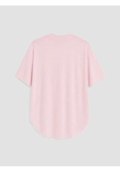 Lcw Comfort Pembe Modal Karışımlı Kadın Tişört