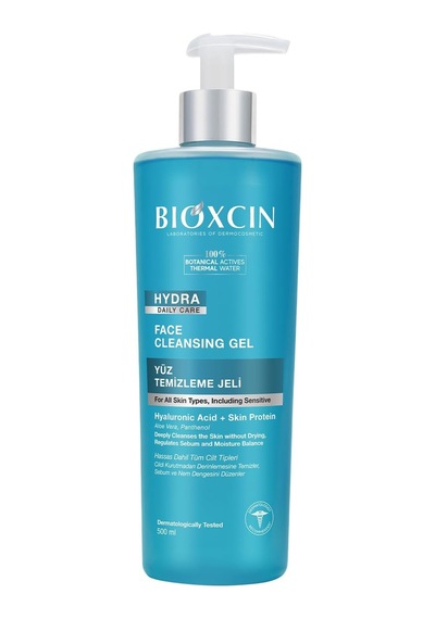Tr Hydra Yüz Temizleme Jeli Hyalüronik Asitli, İpek Proteinli, Aloe Vera Ve Pantenol İçerikli, Hassas Ciltler