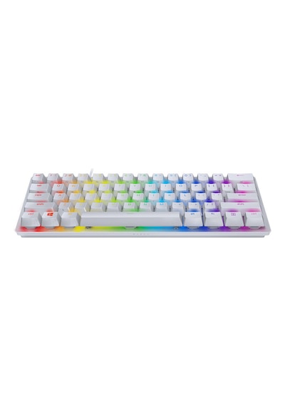 Razer Huntsman Mini Mercury Edition RZ03-03390400-R3M1 Red Switch Kablolu RGB Mekanik Oyuncu Klavye