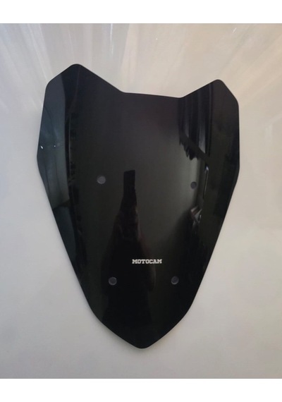 Motocam Küba Chia 125 Ön Cam 2023-2026 Model 40cm Siyah Renkli Sportif