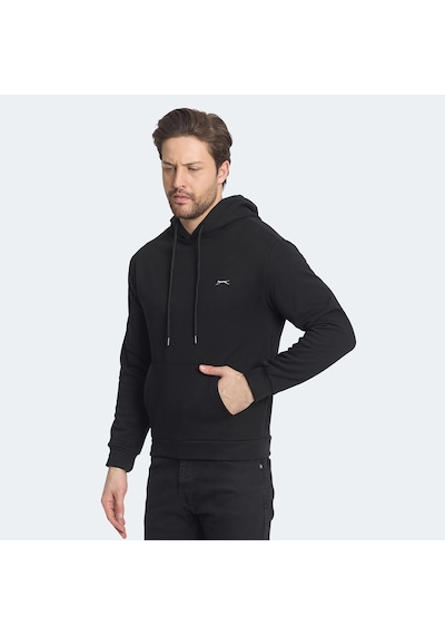 Slazenger KICKSON IN Erkek Sweatshirt Siyah