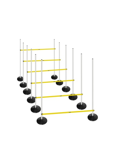 Scucs 1142 Slalom Seti Kauçuk Tabanlı Standart Beyaz