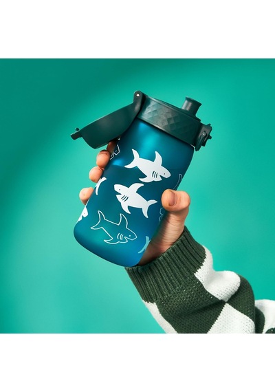 Lexroo Çocuk İçecek Şişesi, 350 Ml, Sızdırmaz, Tek Elle Açılır, Bulaşık Makinesinde Yıkanabilir Çok Renkli