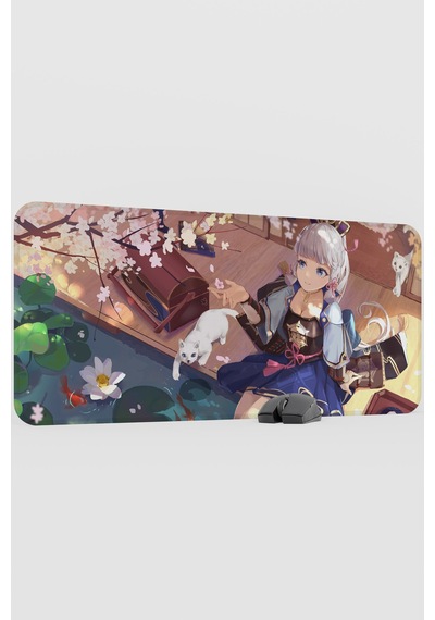 Ayaka Genshin Impact Anime Gacha V4 - 90x40 Xxl Gaming Mouse Pad Fare Altlığı