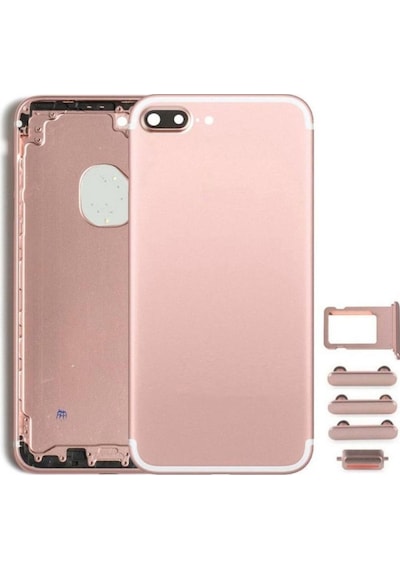 Apple Uyumlu iPhone 7 Plus İle Boş Kasa Pembe
