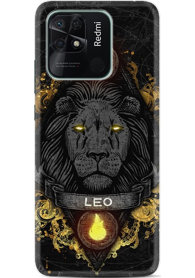 Xiaomi Redmi Poco C40 Kılıf Resimli Desenli Silikon Platinium Series Leon 1841