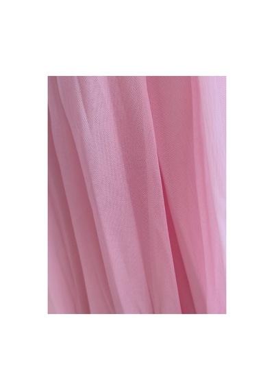Çınar Boutique Şifon Crunch Etek-pembe - 42 Pembe Pembe