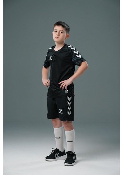 Hummel Line Kamp Tişört Siyah Çocuk