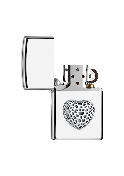 Zippo Heart Mini Dizayn Çakmak Gri