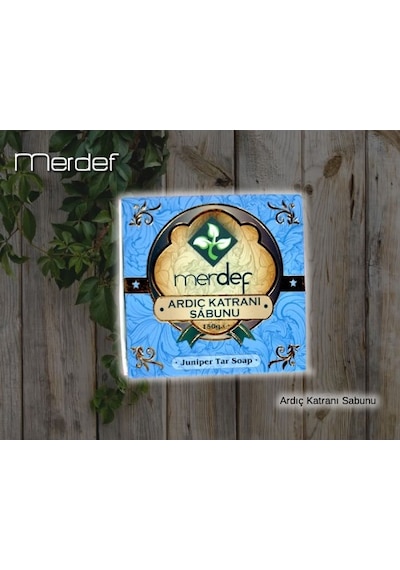 Merdef Ardıç Katranı Katı Sabun 1 Adet