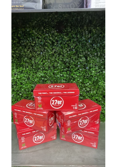 27er Original Nargile Kömürü 1kg 5 Adet