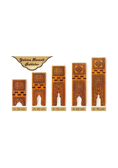 Yakmalı Ahşap Rahle Battal Boy - 75 Cm Genel