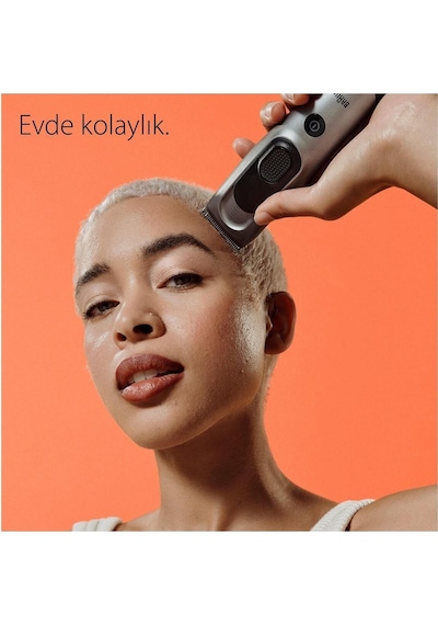 Braun Series 7 Hc7390, Erkekler İçin 17 Uzunluk Ayarına Sahip Saç Kesme Makinesi