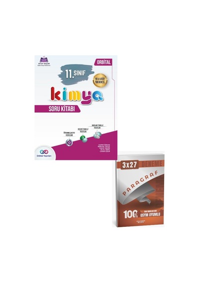 Orbital 2027 11. Sınıf Kimya Maarif Model Kitap Koçum Soru Bankası+ Anla Kazan Paragraf