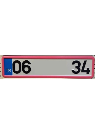 Plaka Çerçevesi Pembe 2 Adet 228108890