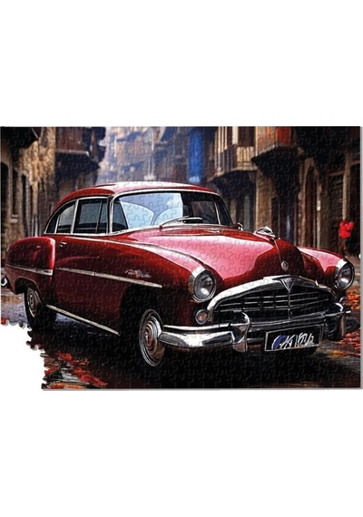 Btoys 500 Parça Puzzle Klasik Araba 9042