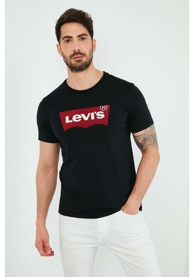Levi's Graphic Set-ın Neck Graphic Erkek Siyah Tişört - 17783-0311-5921