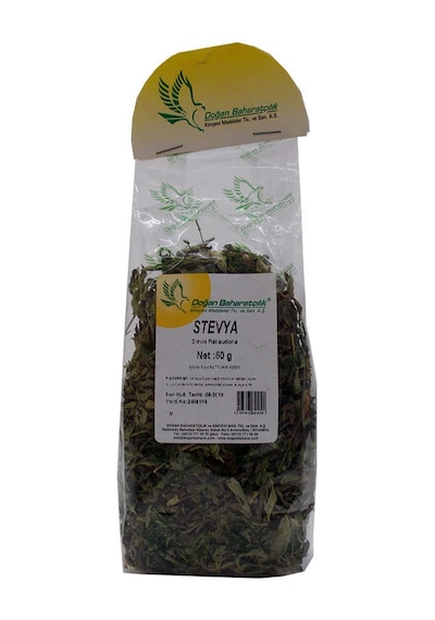 Stevya Otu Yaprağı Doğal Stevia 50 Gr Paket