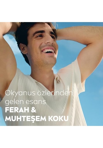 Men Erkek Stick Deodorant Fresh Active 50 Ml, Ter Ve Ter Kokusuna Karşı 48 Saat Deodorant Koruması, Okyanus Özleri,a