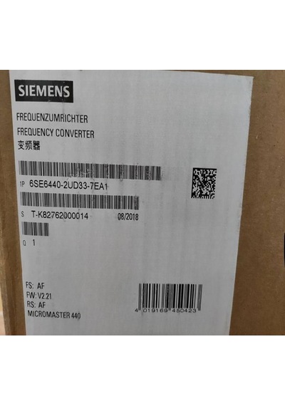 6se6440-2ud33-7ea1 Mıcromaster 440 Wıthout Fılter 380-480 V 3 Ac Yeni Kutu Açık