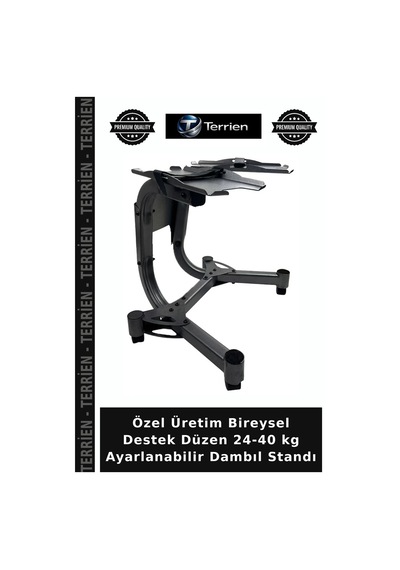 Özel Üretim Bireysel Destek Düzen 24-40 Kg Ayarlanabilir Dambıl Standı