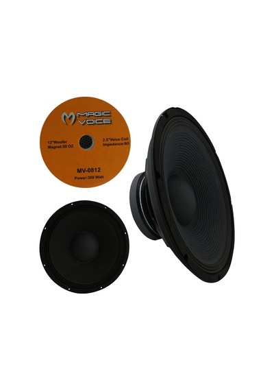 Magicvoice Mv-0812 30 Cm 400 Watt 8 Ohm Yedek Hoparlör Mv-3412 İçin